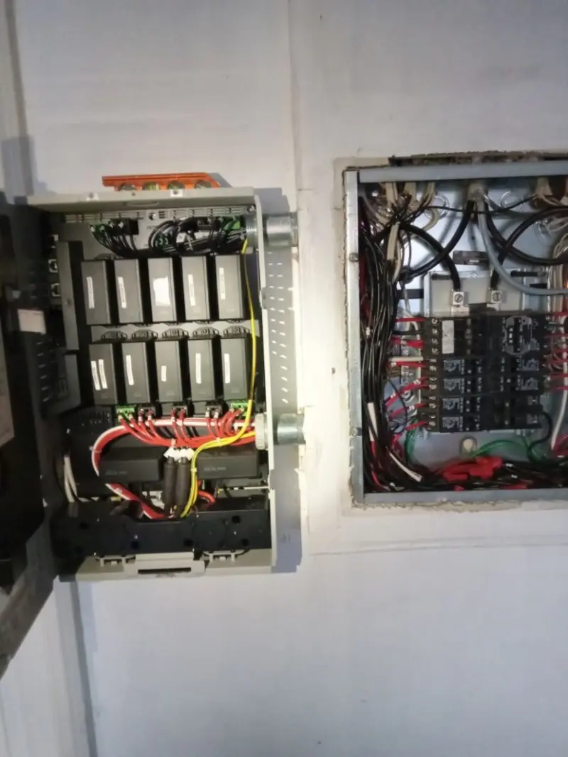 Electrical panel upgrade completed for Carbon Monoxide Detector Installation in Smithville